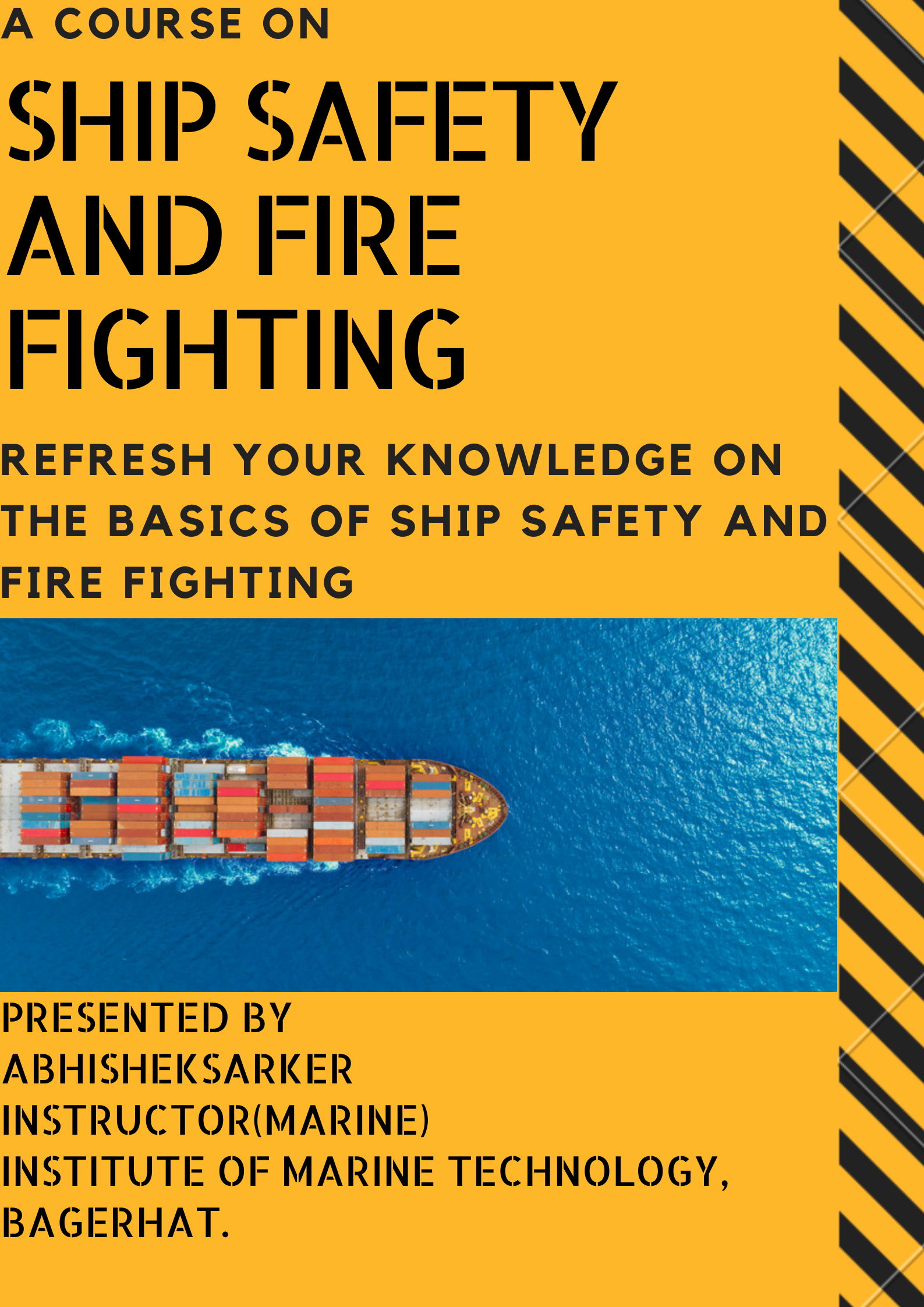 Course Image SHIP SAFETY AND FIRE FIGHTING